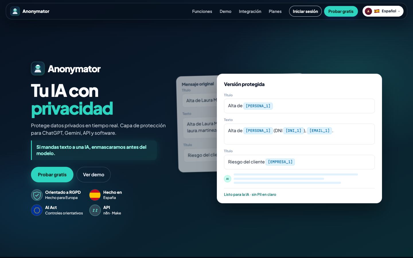 Anonimator
