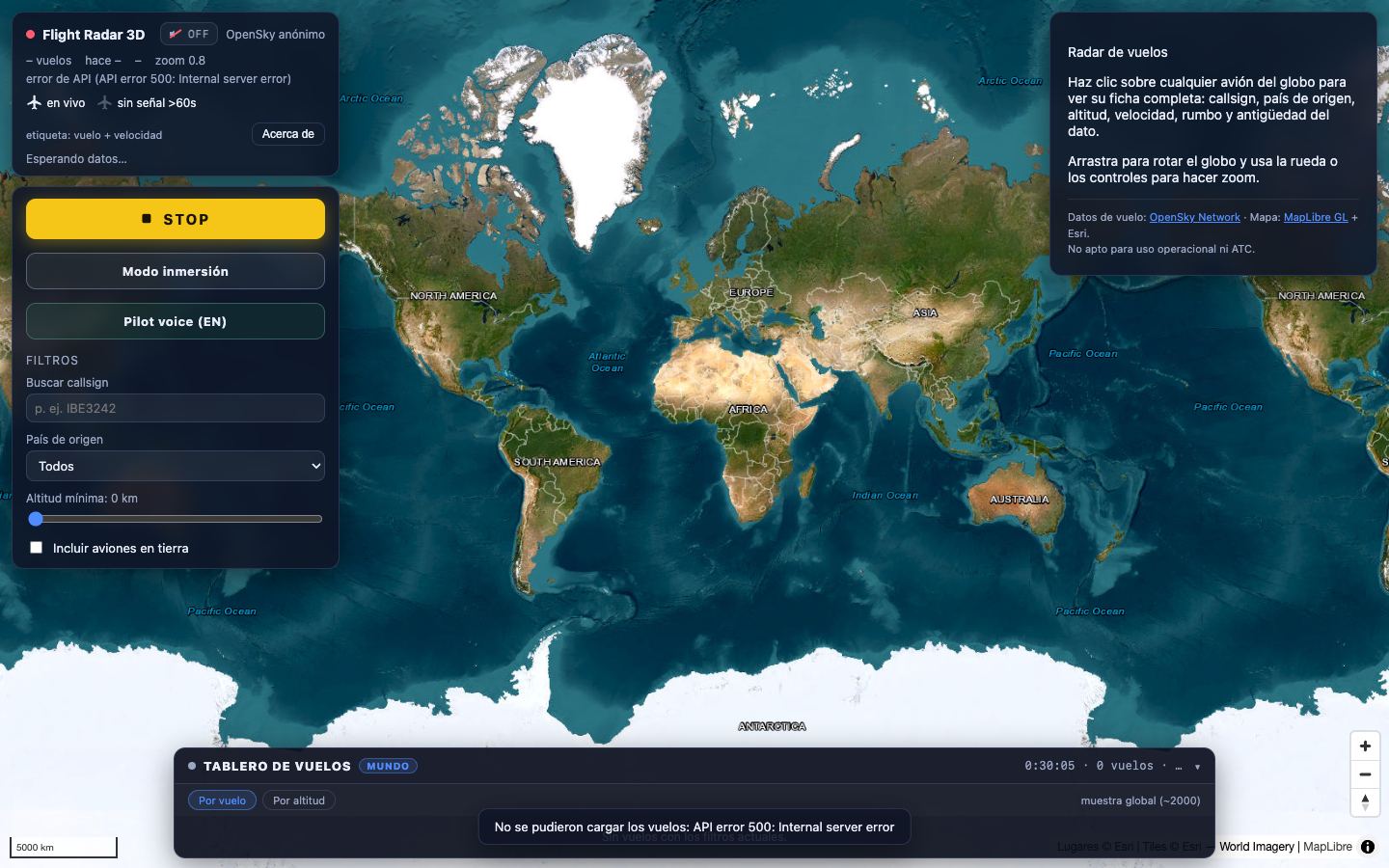 FlightRadar3D