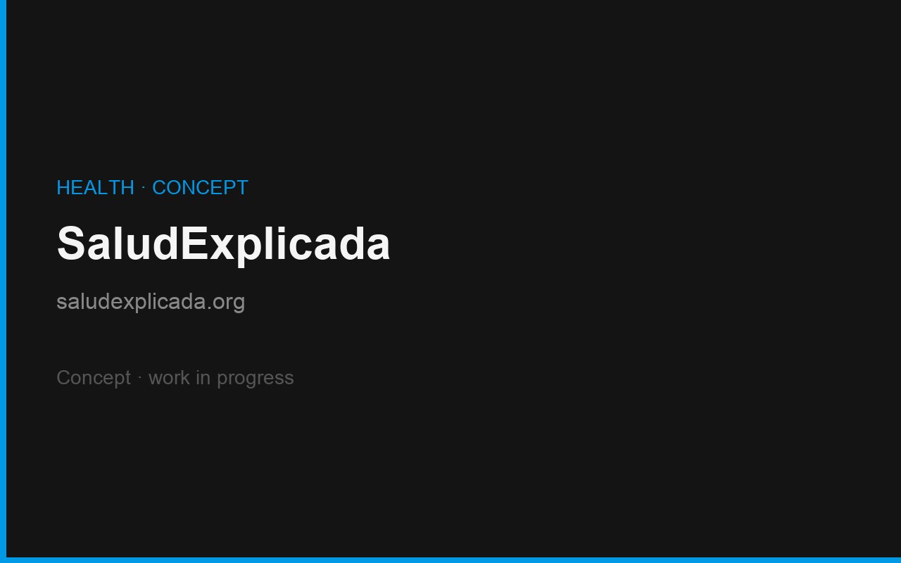 SaludExplicada.org